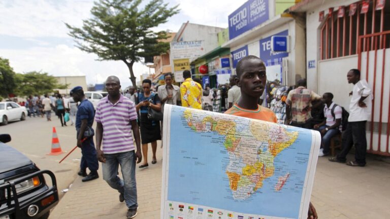 Togo fordert Uno auf: Weltkarte ändern wegen Afrika-Größe