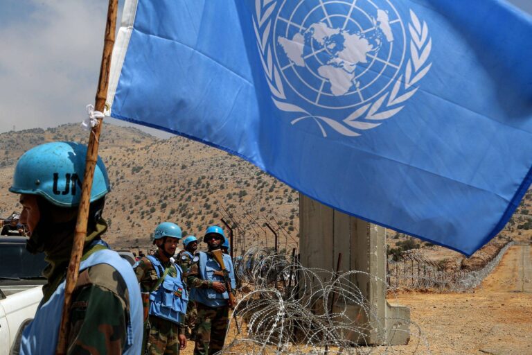 UN Friedensmission Rückgang gefährdet globale Stabil