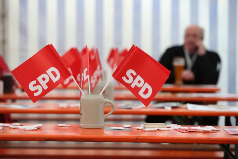 SPD Umfragewerte setzen Partei unter Druck