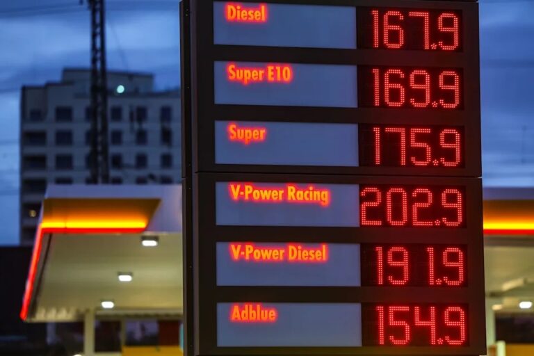 Spritpreise treiben deutsche Inflation nach oben Spritpreise treiben deutsche Inflation nach oben